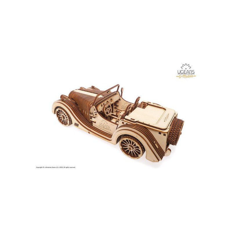 Roadster VM-01, Hout 3D puzzel, Ugears