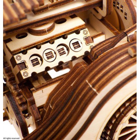 Roadster VM-01, Hout 3D puzzel, Ugears
