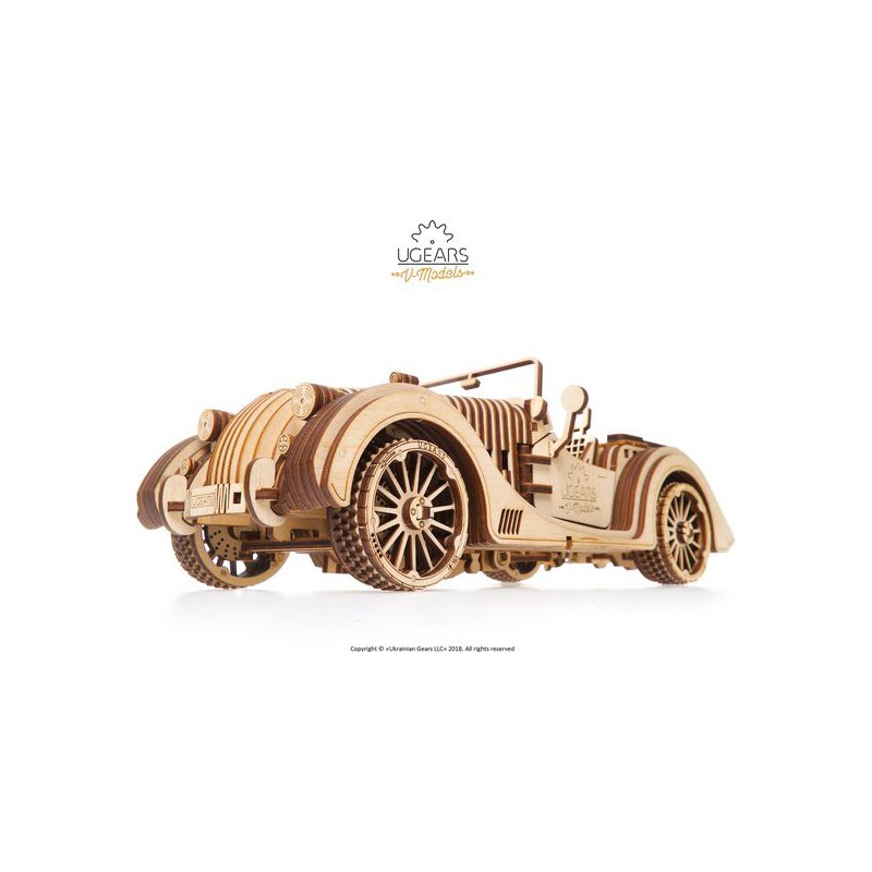 Roadster VM-01, Hout 3D puzzel, Ugears