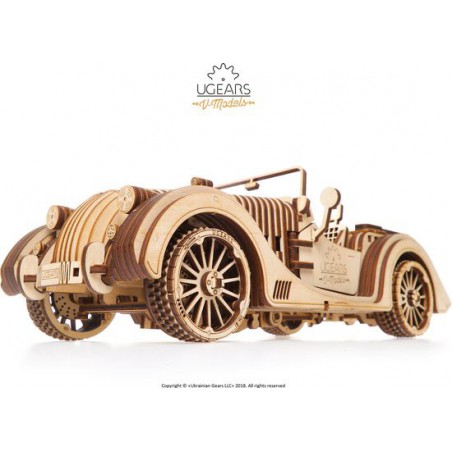 Roadster VM-01, Hout 3D puzzel, Ugears