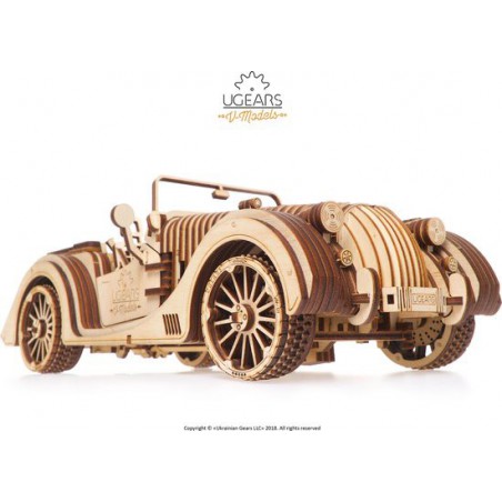 Roadster VM-01, Hout 3D puzzel, Ugears