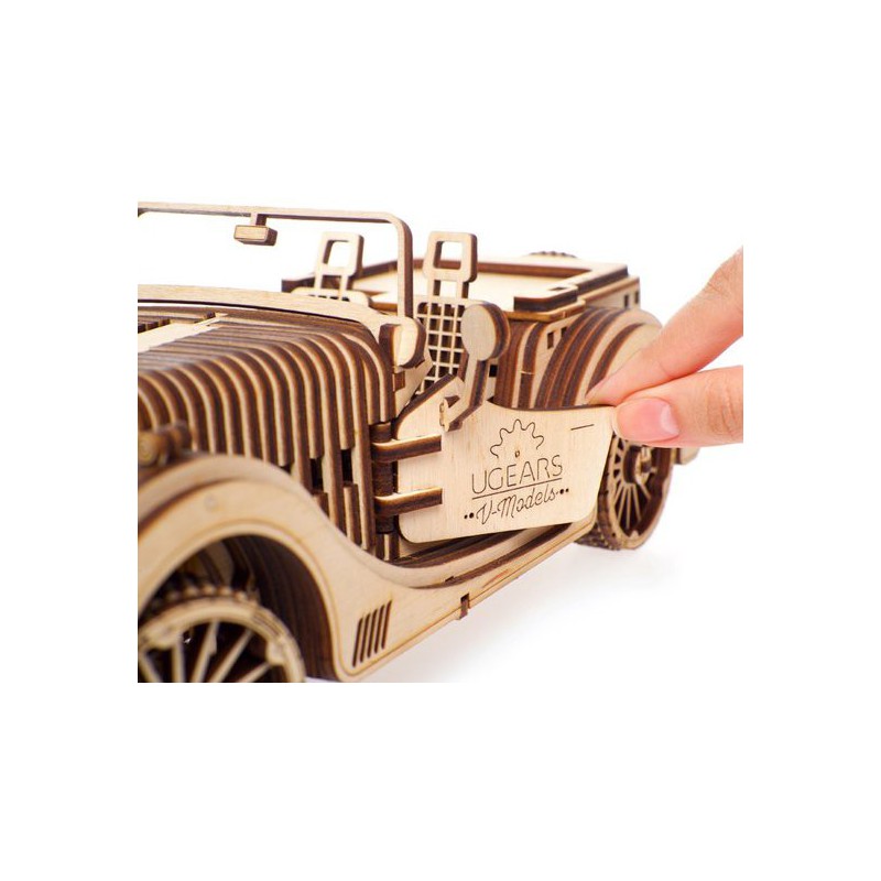 Roadster VM-01, Hout 3D puzzel, Ugears