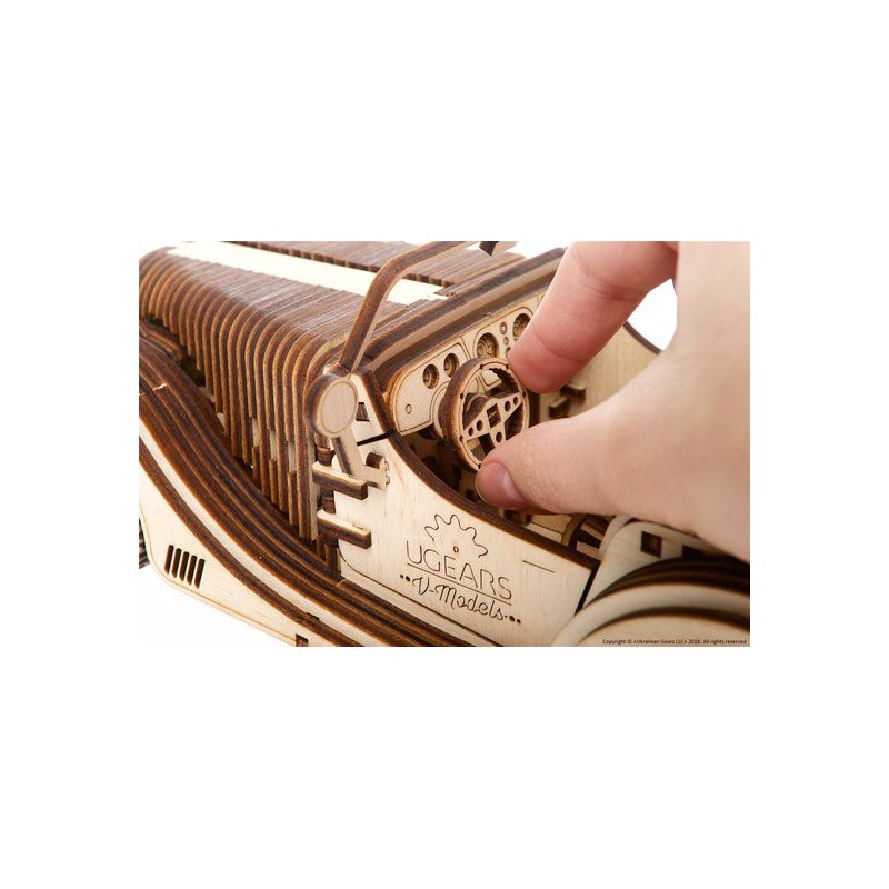 Roadster VM-01, Hout 3D puzzel, Ugears