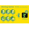 Smiski - Moving series glow in the dark mini figure