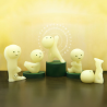 Smiski - Yoga series glow in the dark mini figure