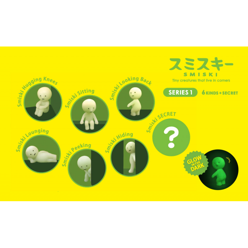 Smiski - Series 1 glow in the dark mini figure