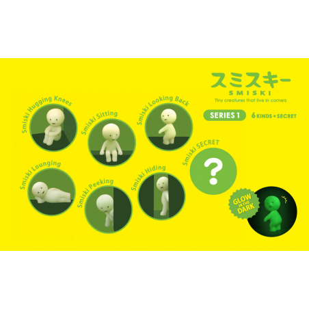 Smiski - Series 1 glow in the dark mini figure
