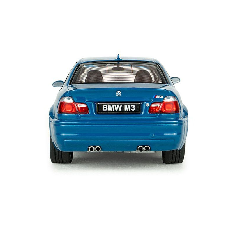 BMW M3 coupe (E46) '00, blauw (Laguna seca blue) - 1:43 - Solido