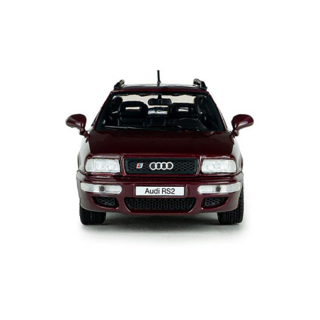 Audi RS2 Avant '95, rood (Ruby red) - 1:43 - Solido