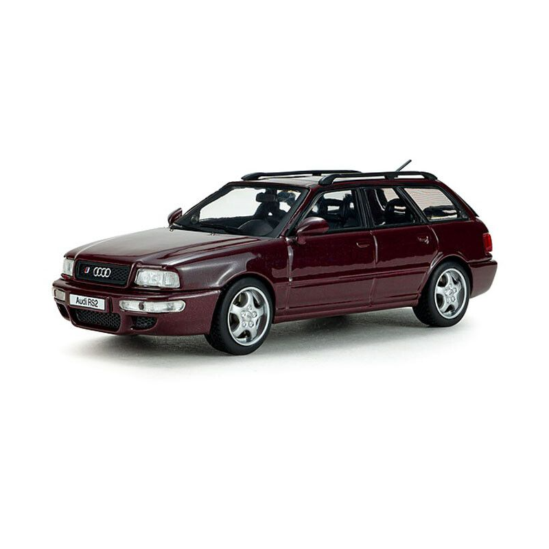 Audi RS2 Avant '95, rood (Ruby red) - 1:43 - Solido