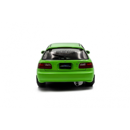 Honda Civic (EG6) Solido Works '91, groen (Neon green) - 1:18 - Solido