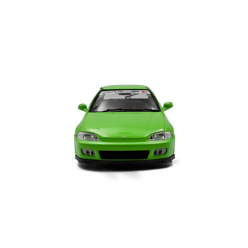 Honda Civic (EG6) Solido Works '91, groen (Neon green) - 1:18 - Solido