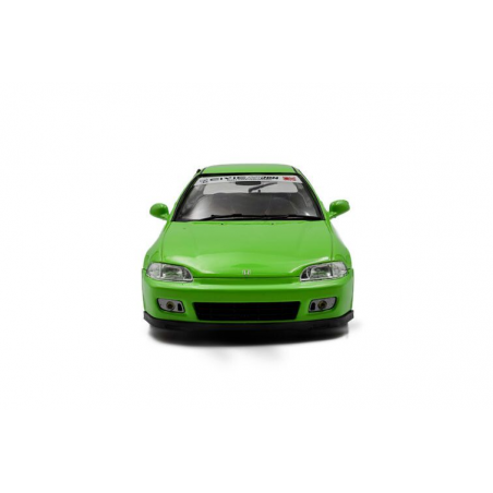 Honda Civic (EG6) Solido Works '91, groen (Neon green) - 1:18 - Solido