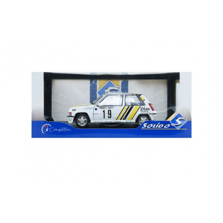 Renault 5 GT Turbo MK2 nr19 Oreille/Thimonier Monte Carlo '89 - 1:18 - Solido