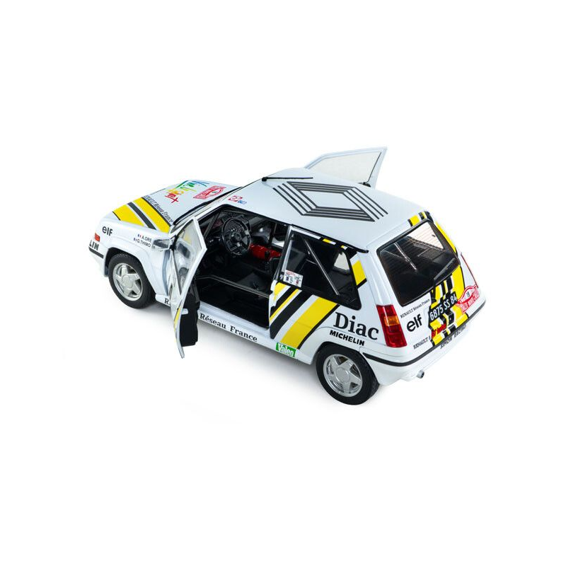 Renault 5 GT Turbo MK2 nr19 Oreille/Thimonier Monte Carlo '89 - 1:18 - Solido
