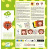 Djeco - Maak het met stickers, kapper