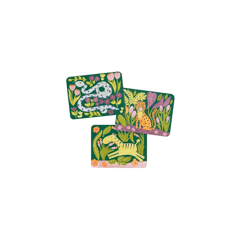 Djeco - Schilderen met palet - wilde dieren