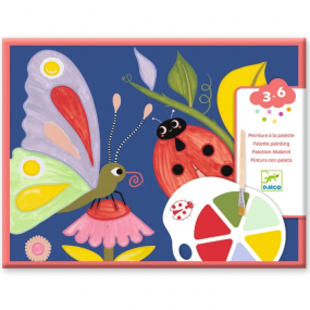 Djeco - Schilderen met palet - Kleine beestjes