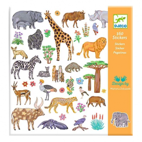 Djeco - Stickers Kenia 160 stuks