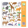 Djeco - Stickers Kenia 160 stuks