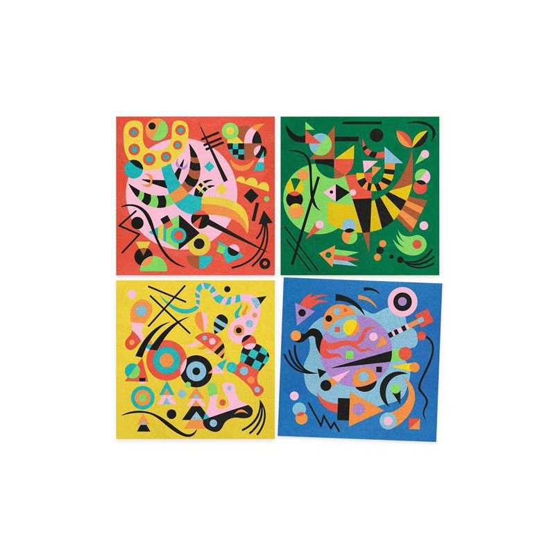 Djeco - Zandschilderijtjes maken