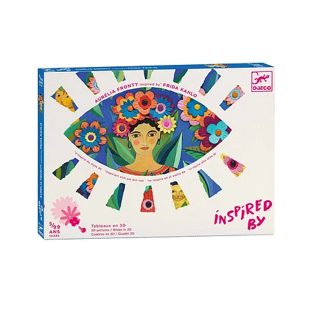 Djeco - Bloemen schilderijtjes maken