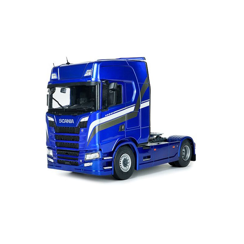 Scania 580S Highline '23, blauw metallic - 1:24 - Solido