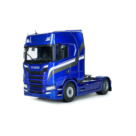 Scania 580S Highline '23, blauw metallic - 1:24 - Solido