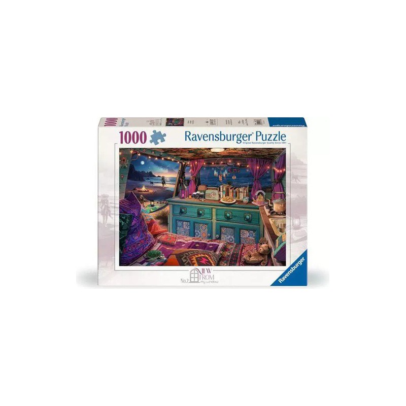 View from my window no. 2 - Campervan, 1000 stukjes Ravensburger