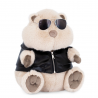 Plush toy, The Softest, Hamster in jacket (32cm)
