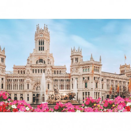 1000stukjes puzzel Ravensburger The Cibeles Palace, Madrid