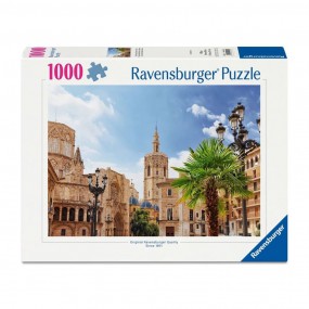 1000stukjes puzzel Ravensburger Saint Mary's Square, Valencia