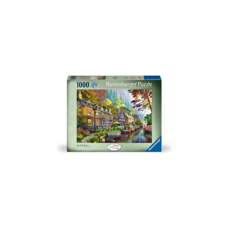 Down Lane Nr. 6, Canal Side Lane, 1000 stukjes Ravensburger