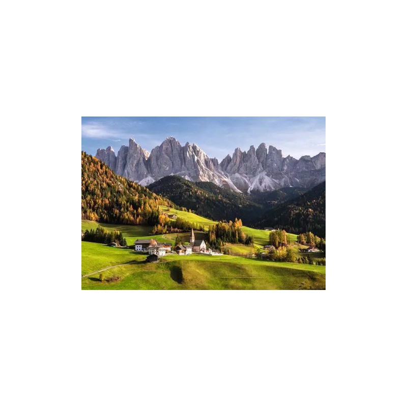 1000stukjes puzzel Ravensburger Dolomites in autumn