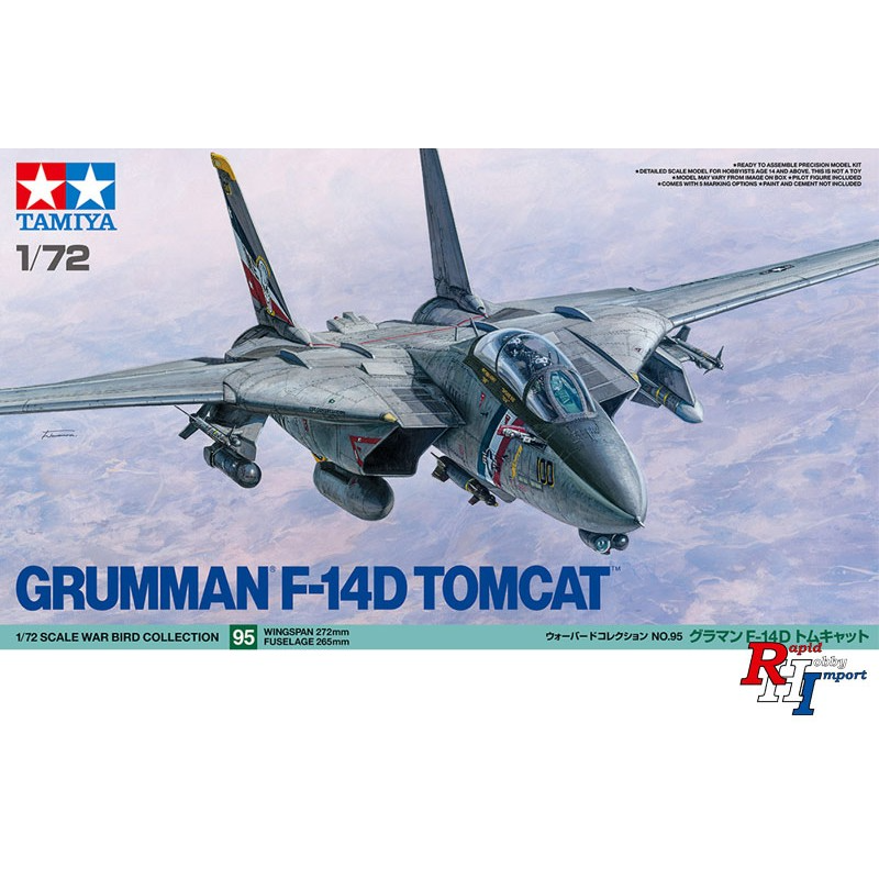 Grumman F-14D Tomcat - 1:72, Tamiya