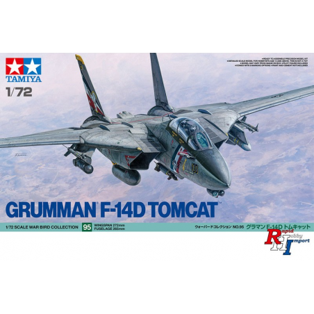 Grumman F-14D Tomcat - 1:72, Tamiya