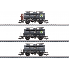 Märklin-H0, Set ketelwagens met drie tanks, 46491