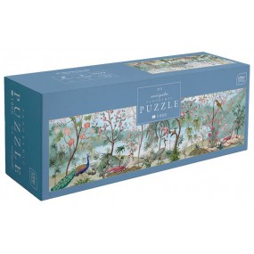 Panoramic puzzel, Secret Garden No.3, 1000 stukjes Interdruk