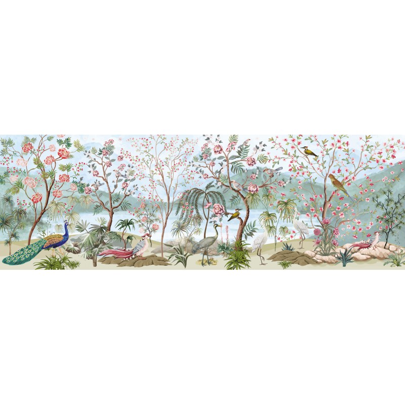Panoramic puzzel, Secret Garden No.3, 1000 stukjes Interdruk