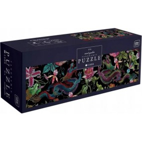 Panoramic puzzel, Secret Garden No.4, 1000 stukjes Interdruk