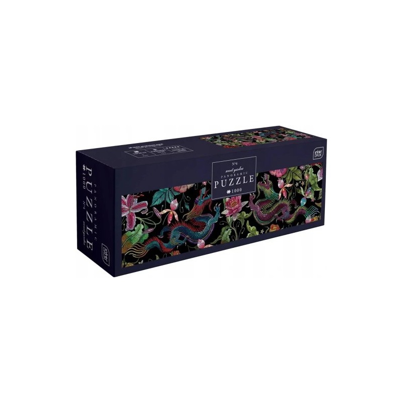 Panoramic puzzel, Secret Garden No.4, 1000 stukjes Interdruk