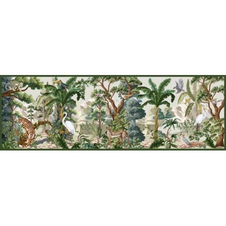 Panoramic puzzel, Secret Garden No.1, 1000 stukjes Interdruk