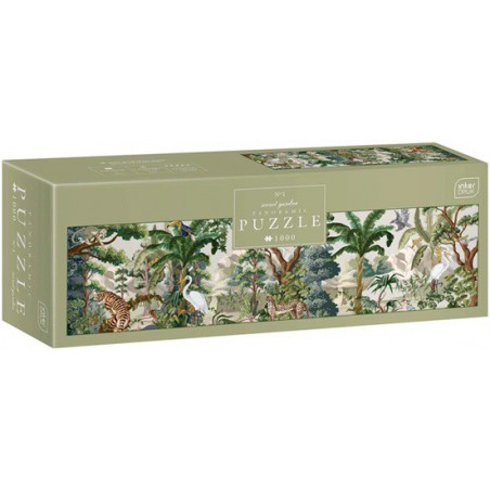 Panoramic puzzel, Secret Garden No.1, 1000 stukjes Interdruk