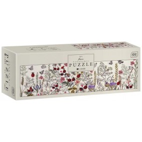 Panoramic puzzel, Flowers No.1, 1000 stukjes Interdruk