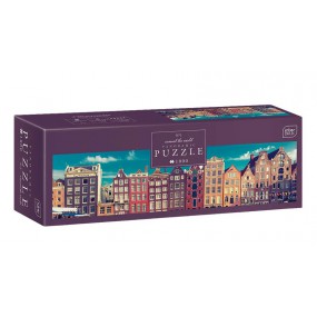 Panoramic puzzel, Around the world No.1, 1000 stukjes Interdruk