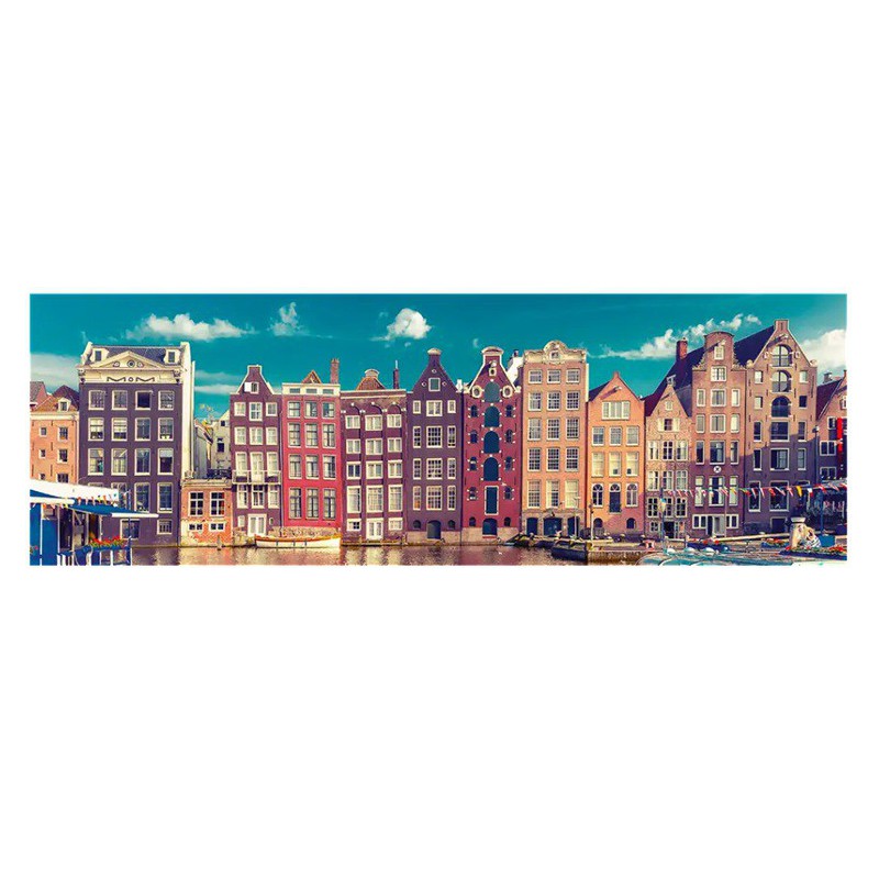 Panoramic puzzel, Around the world No.1, 1000 stukjes Interdruk