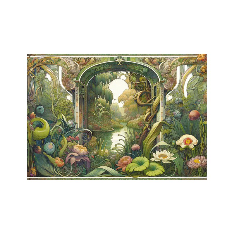 Puzzle Secret Garden No.3, 500 stukjes Interdruk