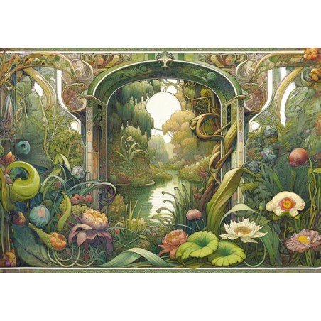 Puzzle Secret Garden No.3, 500 stukjes Interdruk