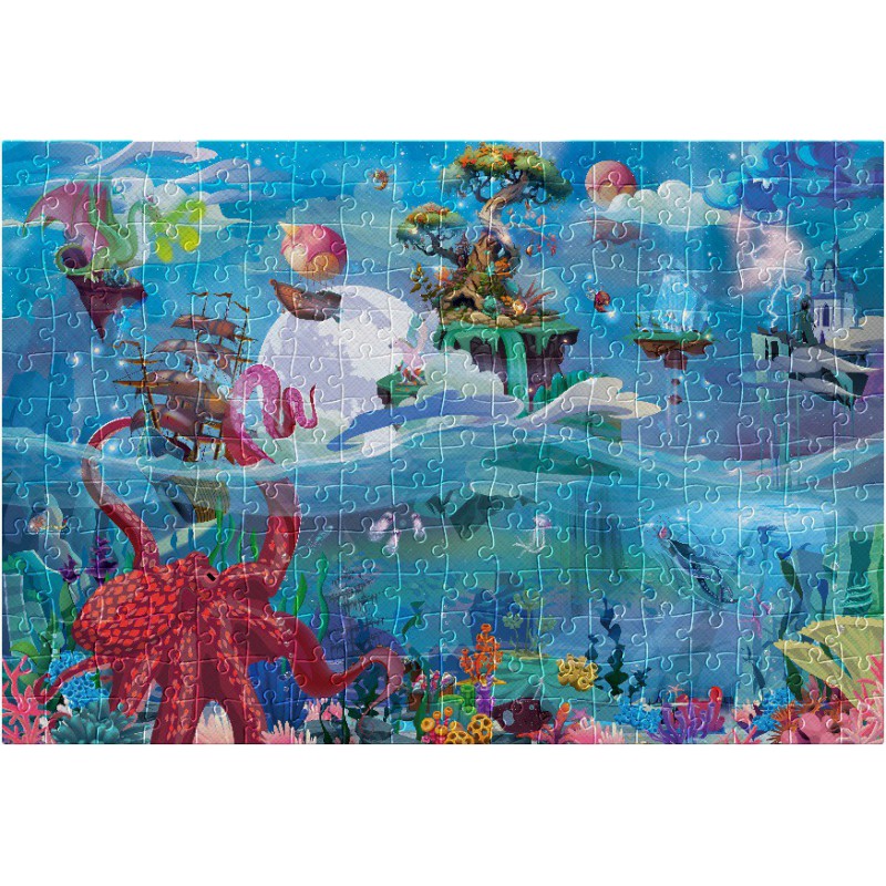 Puzzle Metallic Fantasy - Wonderland 500 stukjes Interdruk