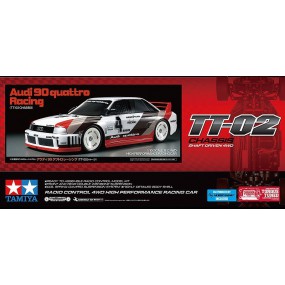 RC Audi 90 quattro Racing (TT-02), Tamiya, Modelbouw RC